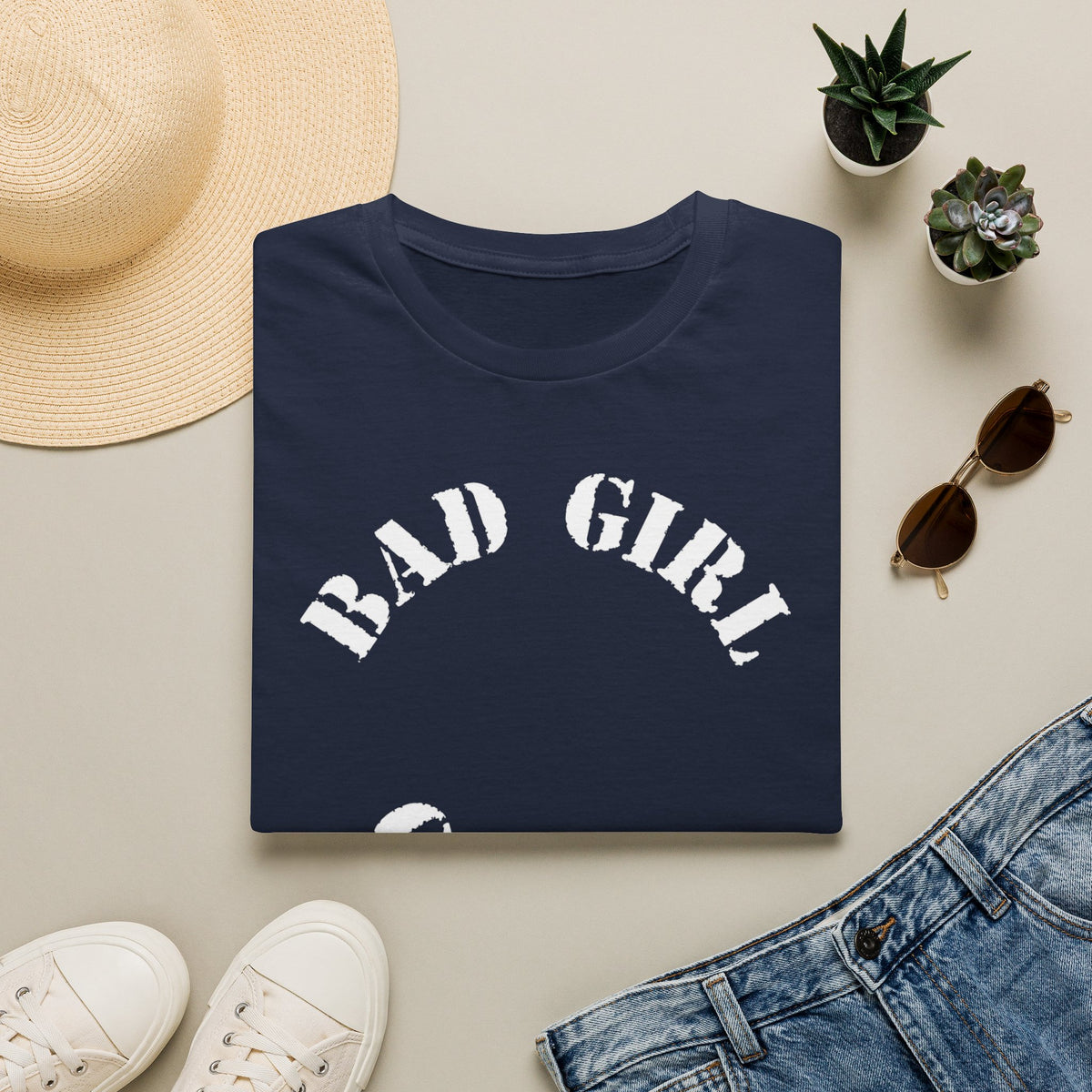 Adult-Bad Girl Club-T-Shirt