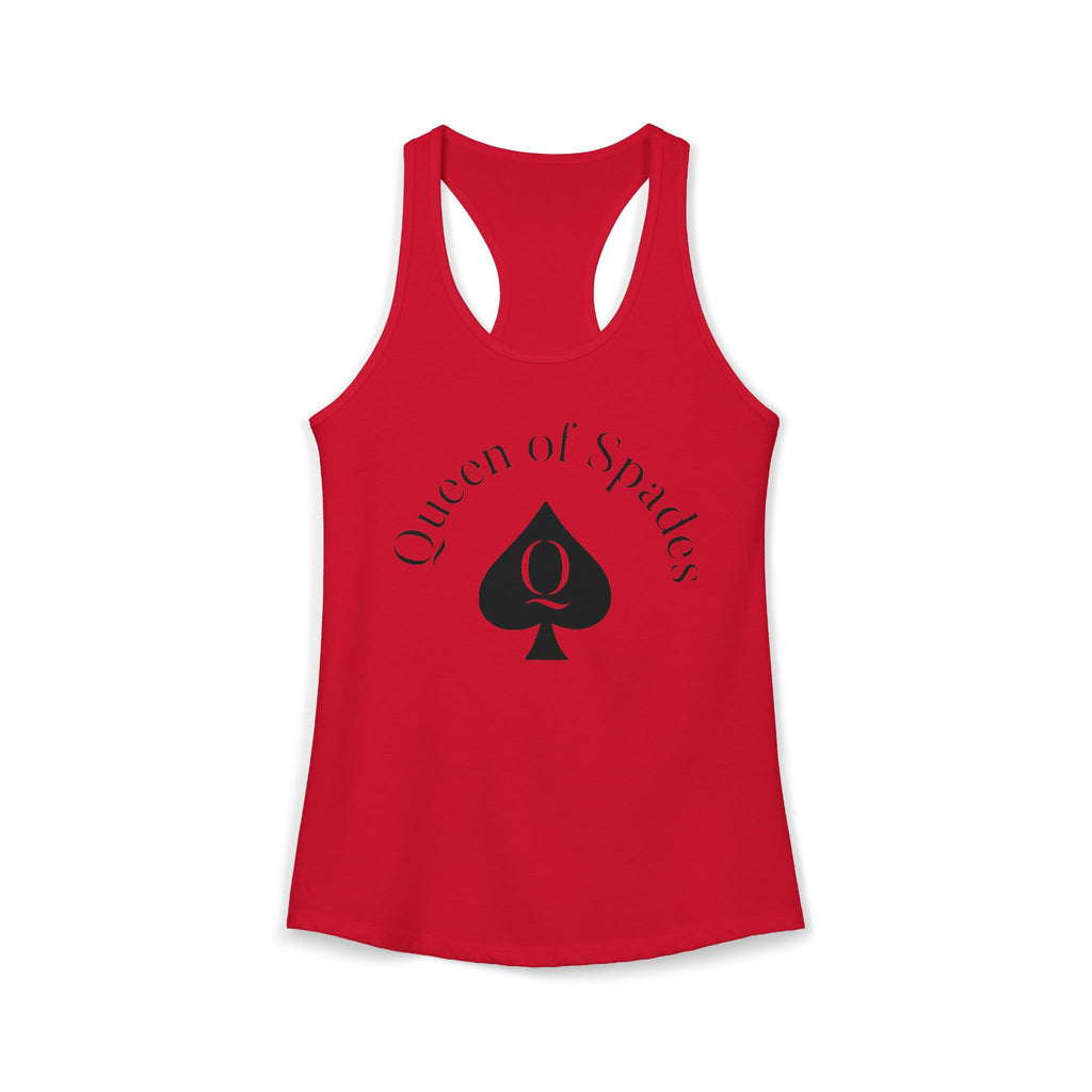Adult-Queen of Spades-Tank-Top