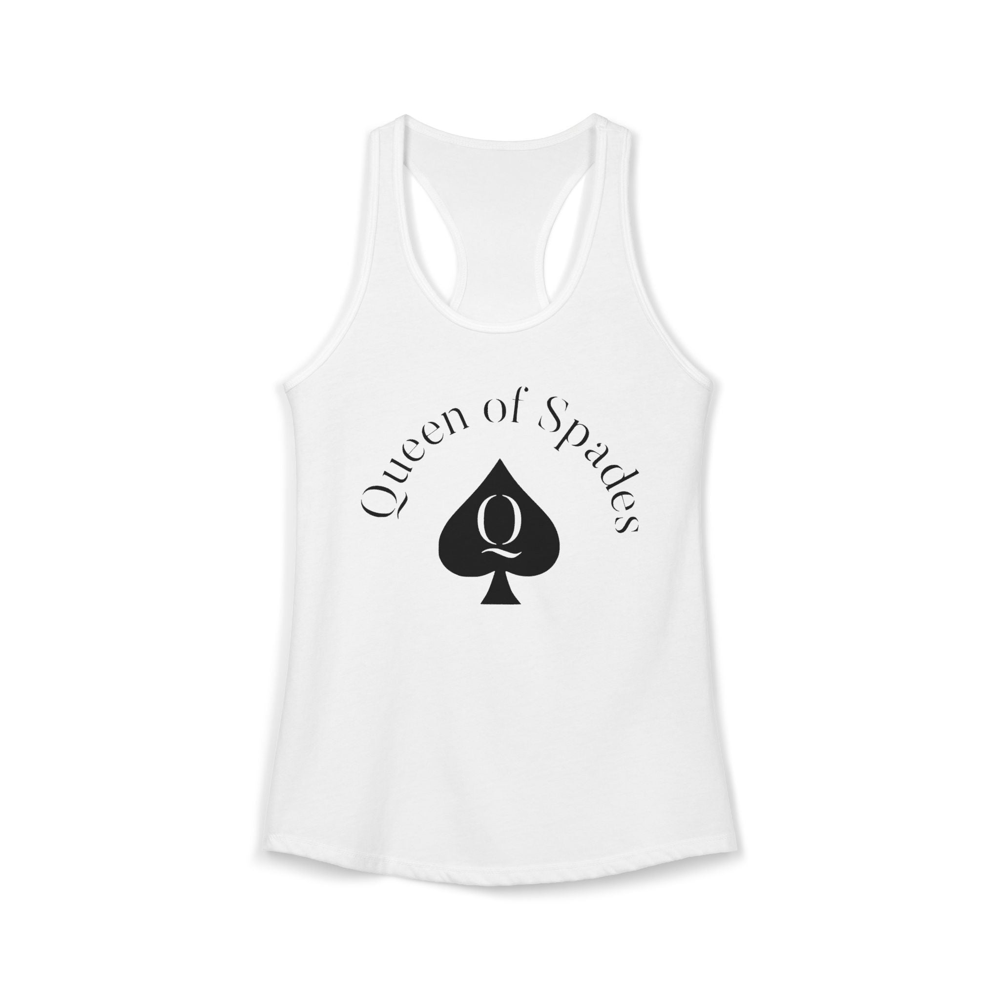Adult-Queen of Spades-Tank-Top