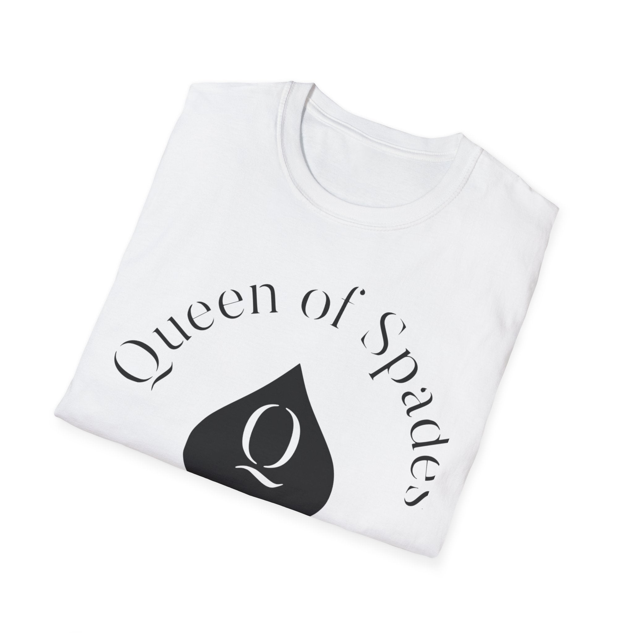 Adult-Queen of Spades-T-Shirt